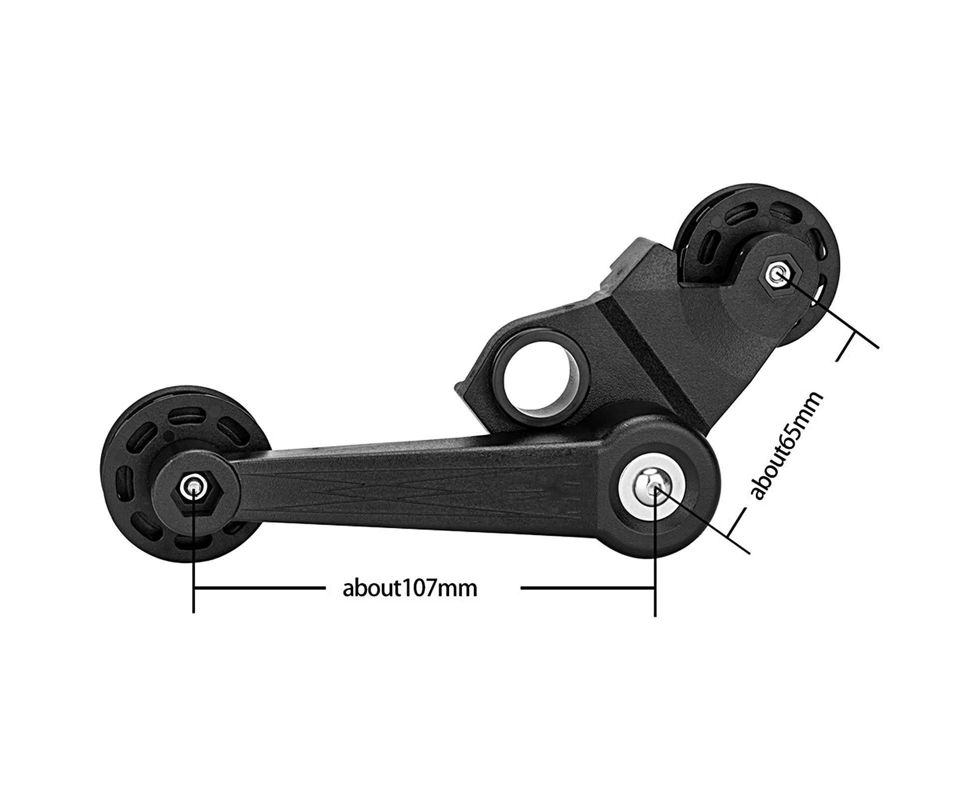 Chain Tensioner Sturdy Anti-scratch High Hardness Stable PC Plastics Anti Corrosion Chain Stabilizer Guide for Brompton Bike — image 2