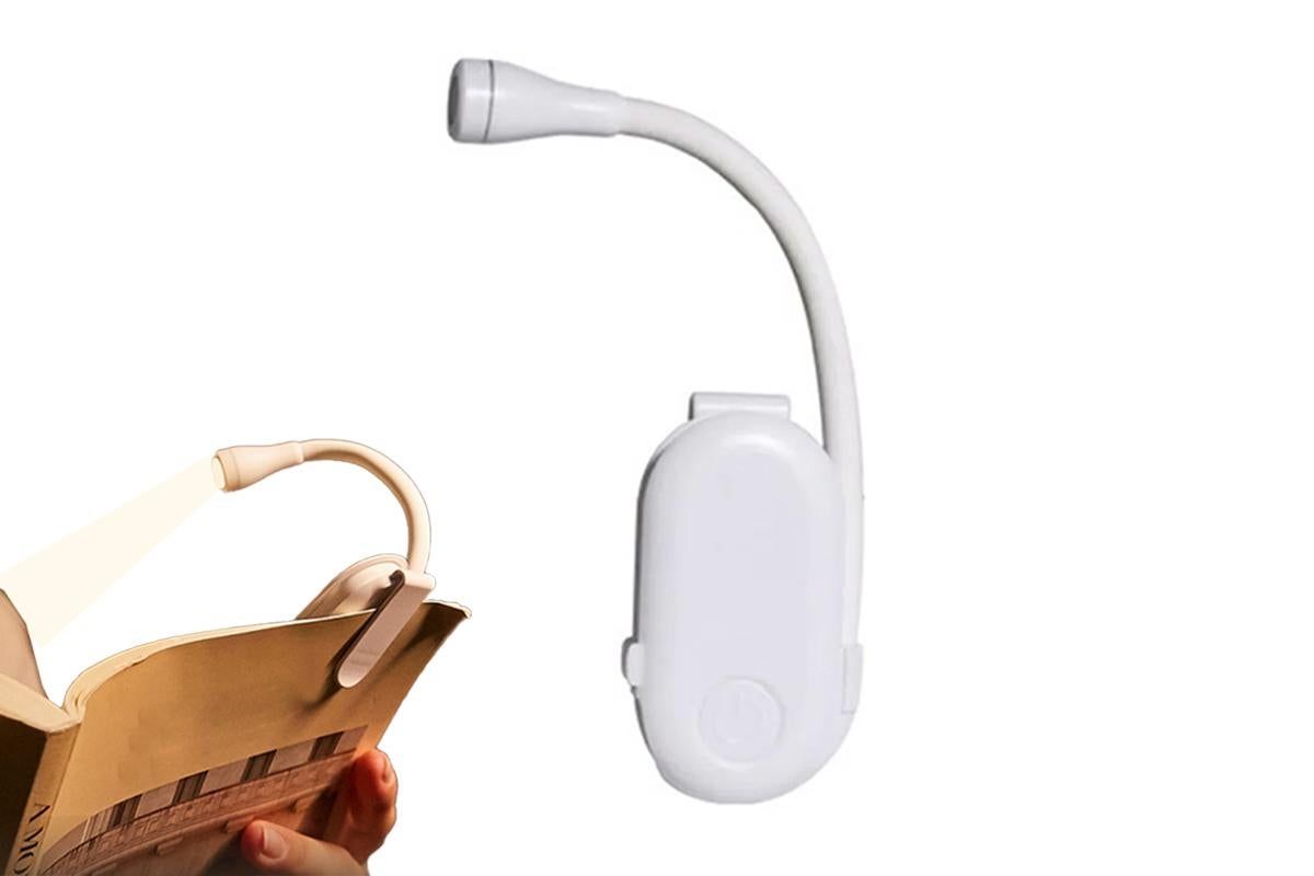 LED Rechargeable Reading Light Mini Clip Book Light