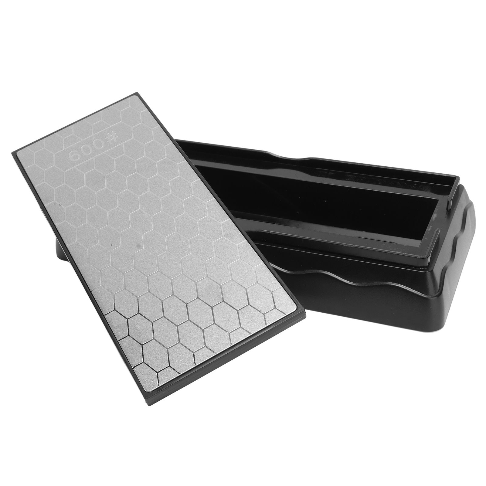 Sharpening Stone 1302B 600/1200 Grit Double Sided Skid Resistant Base Knife Polishing Tool for Kitchen — image 5