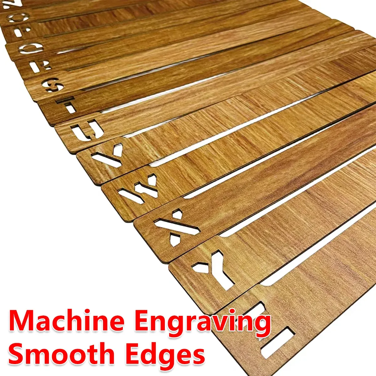 Wood Alphabet Bookmark A-Z Divider Home Vinyl Record Organizer Decorative Tool — image 6