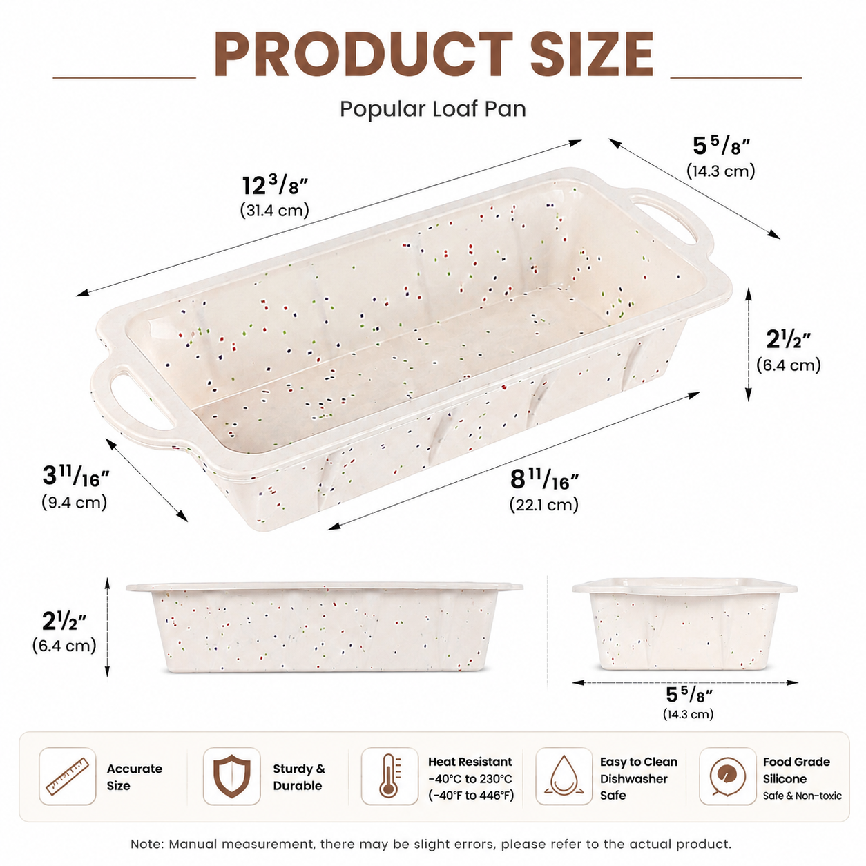 Wholesome Home-Baked Loaves Made Effortlessly with This Flexible Silicone Bread Pan, Meatloaf, Pound Cake, and More — Non-Stick, Even — image 3