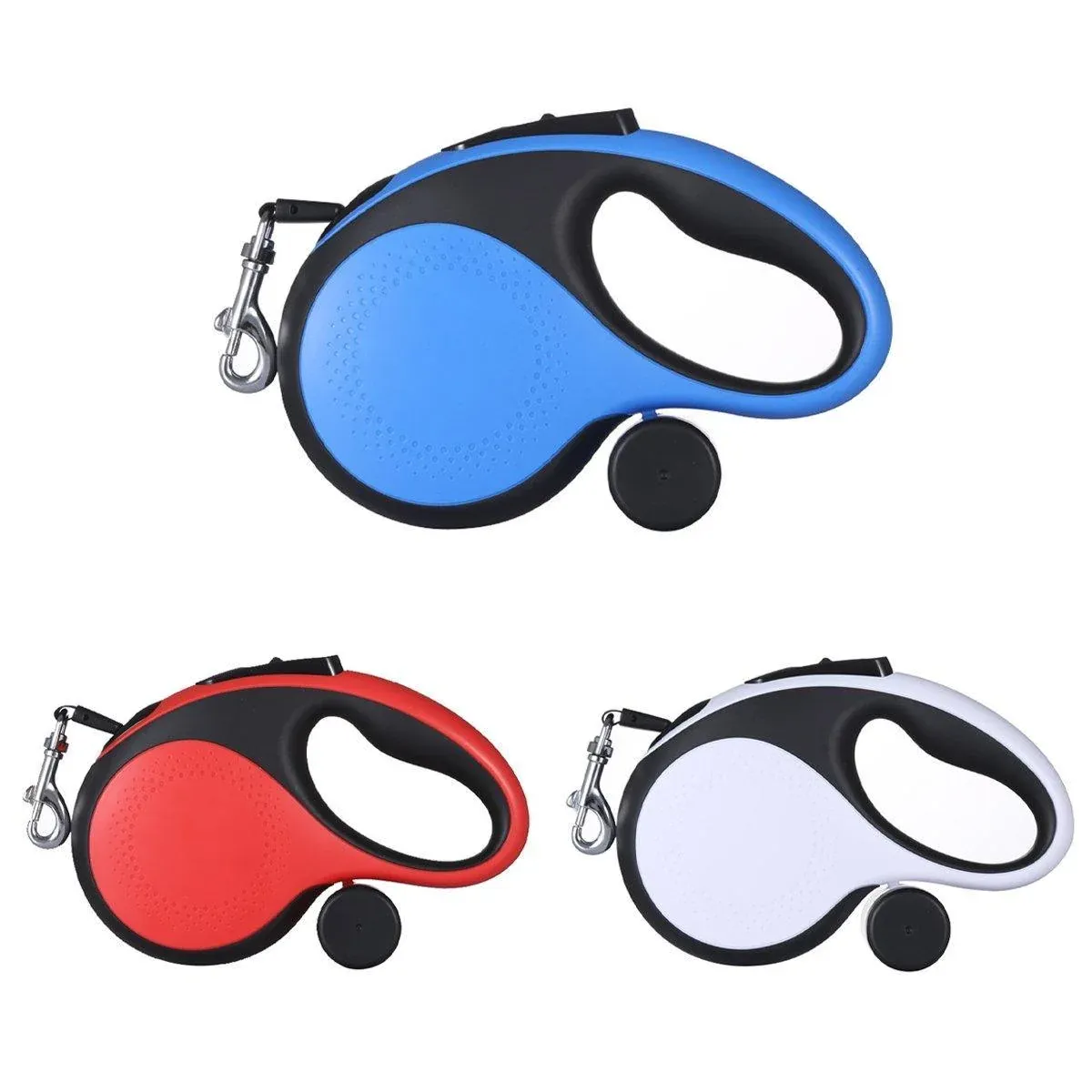 Durable Pet Leash for Small Dogs Adjustable Dog Leash Comfortable Pet Harness - Red-3M — image 3