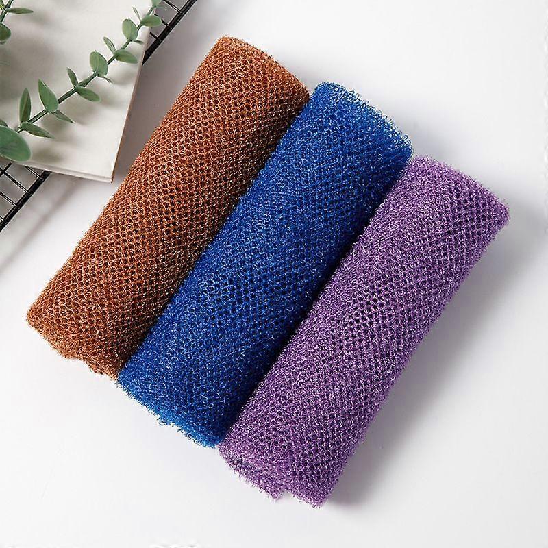 3pcs African Exfoliating Net Sponge, Body Scrub Rags for Daily Use โ image 2