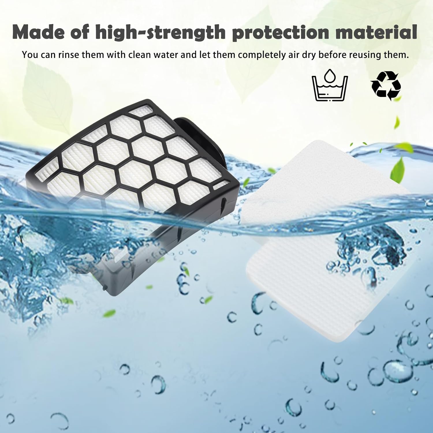 Filter Replacement for Shark LA300 LA301 LA322 LA351 LA500 LA502 LA555 LA360 LA362 LA401 LA455 LA702 Rotator Lift-Away ADV DuoClean PowerFins Upright Vacuum โ image 6