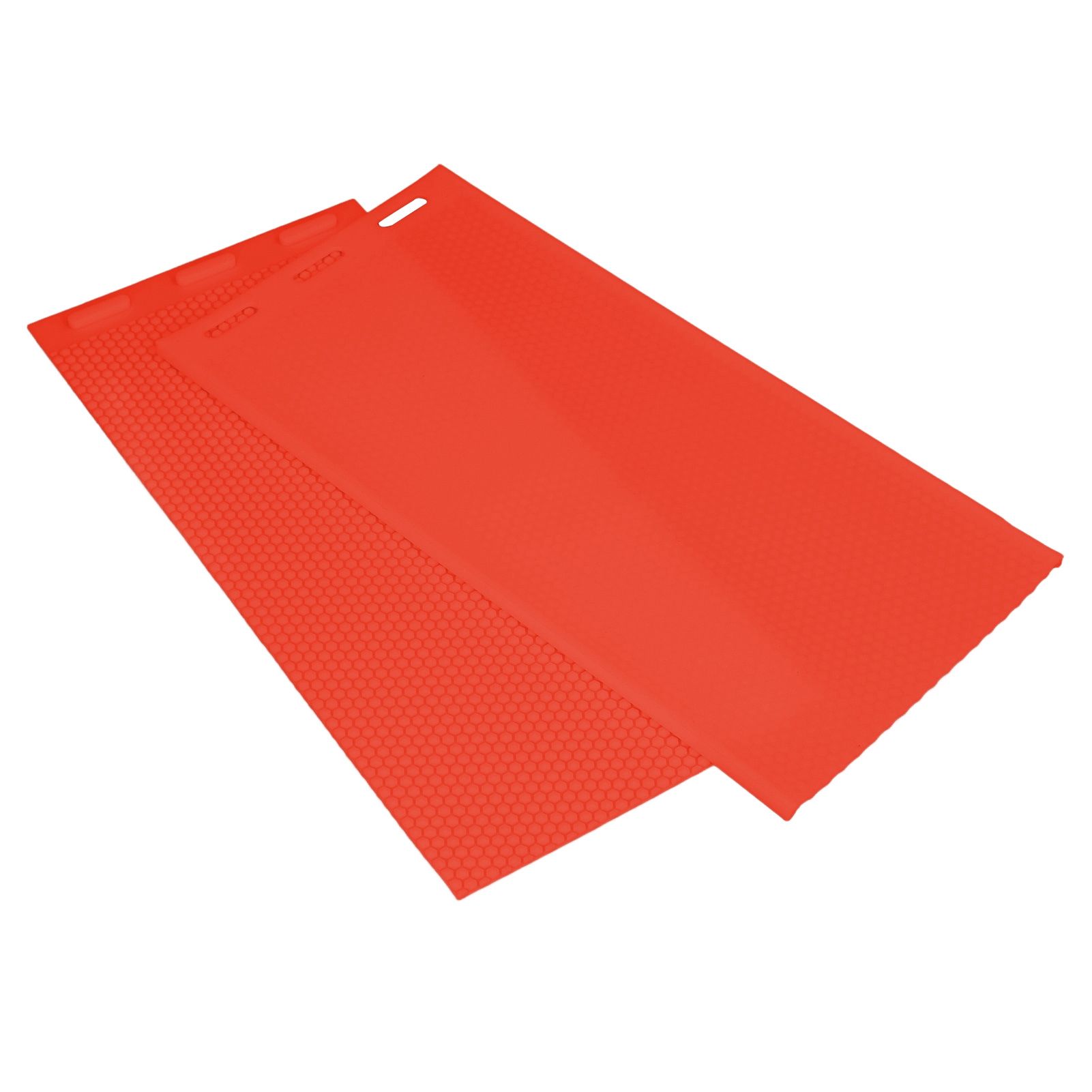 2 PCS 5.4mm Beeswax Foundation Sheets Press Embosser Machine Manual Silicone Beeswax Mold DIY Beekeeping Tool 41.3x20.5CM Red — image 2
