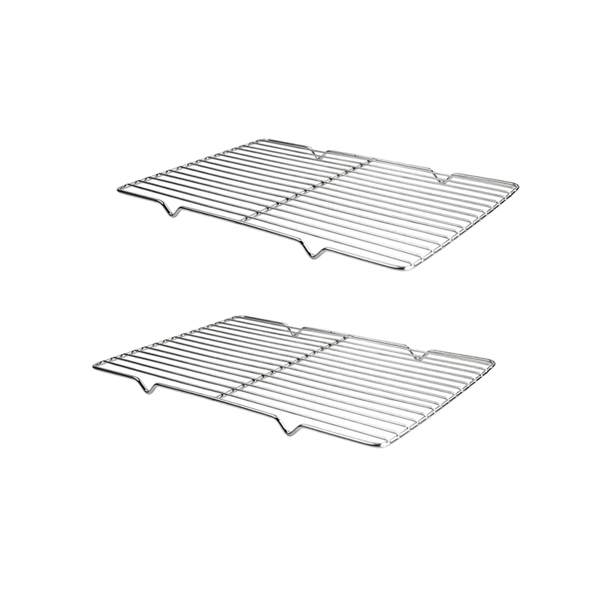 2pcs BBQ Stainless Steel Grill Grate Grid Wire Mesh Rack Cook Replacement Net โ image 2