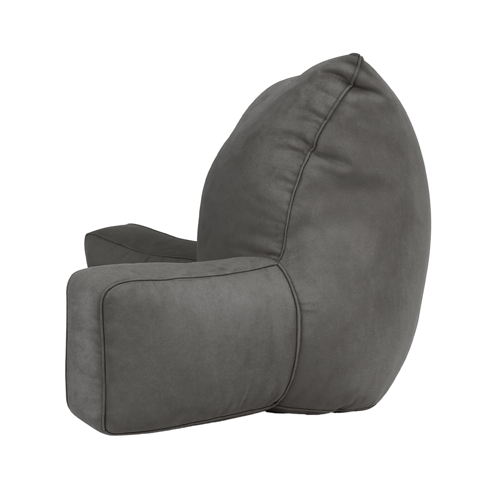 Giselle Reading Pillow Back Rest Lumbar Support Cushion Grey โ image 3
