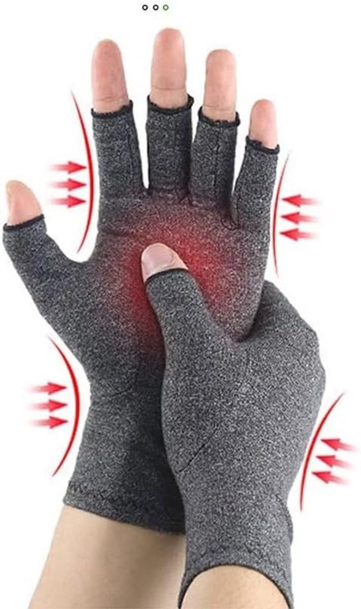 Fingerless Gloves, Wrist Warmers, Fingerless, Travel and Daily Winter Wear, 19.2 x 7.7 cm, Grey โ image 5