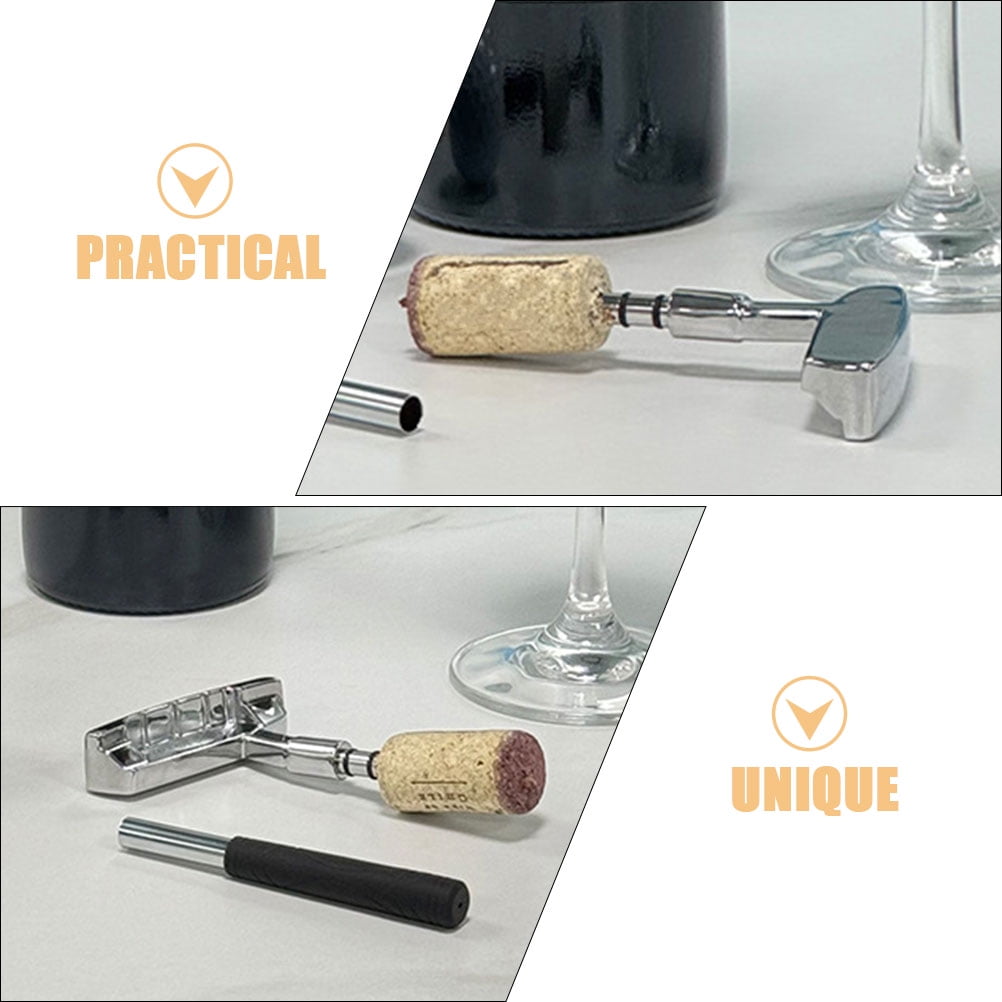 Multifunctional Bar Bottle Opener Crafted from Zinc Alloy for Wine and Soda Bottles — image 3