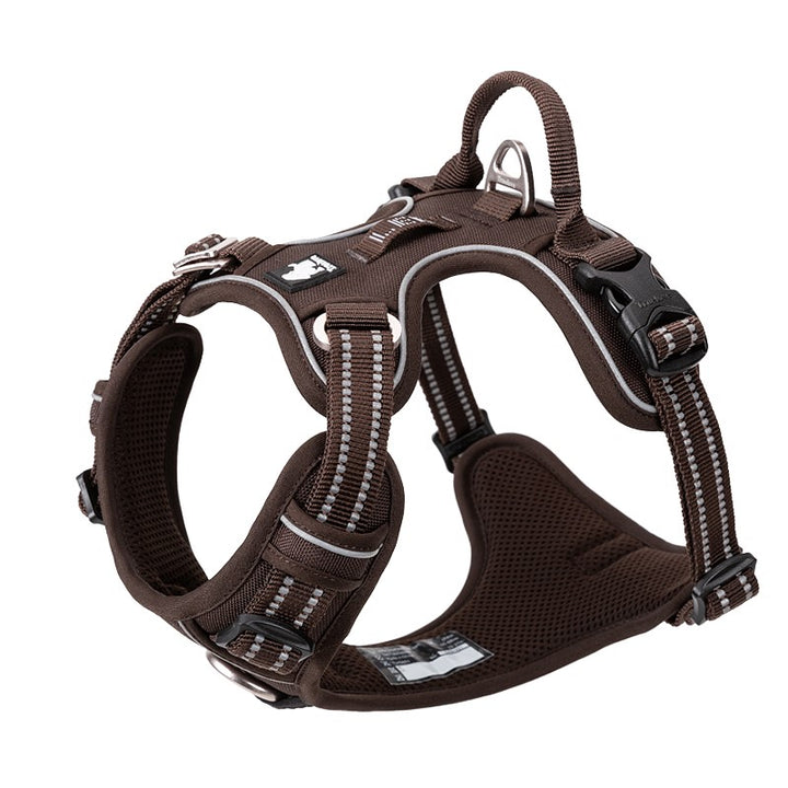 No Pull Harness Brown M โ image 2