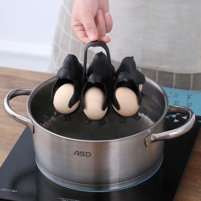 Egg Steamer – Hard-Boiled Egg Holder & Rack — image 2