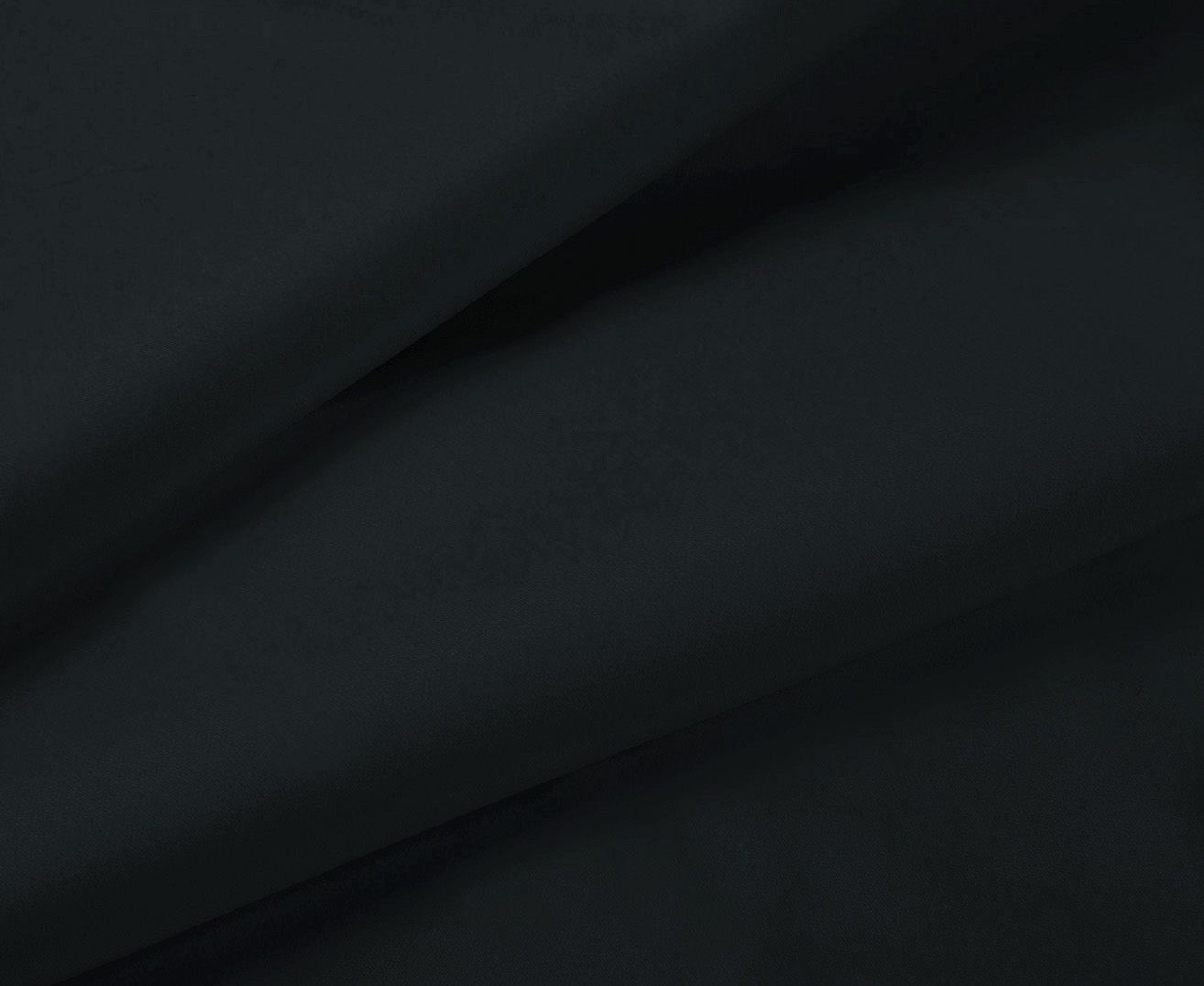 1000TC Ultra Soft Fitted Sheet & 2 Pillowcases Set - King Size Bed - Black — image 2