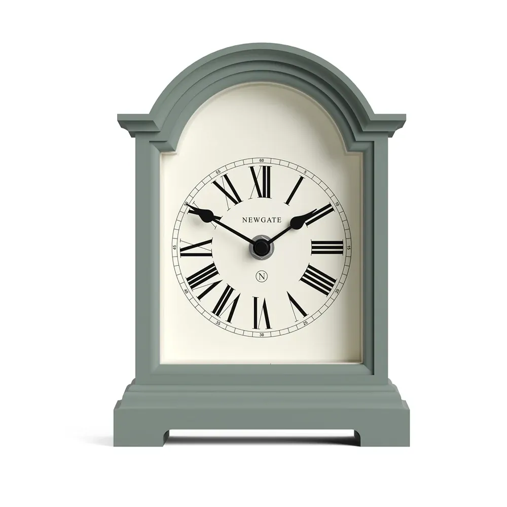 Newgate Fillmore Mantel Clock-Asparagus Green