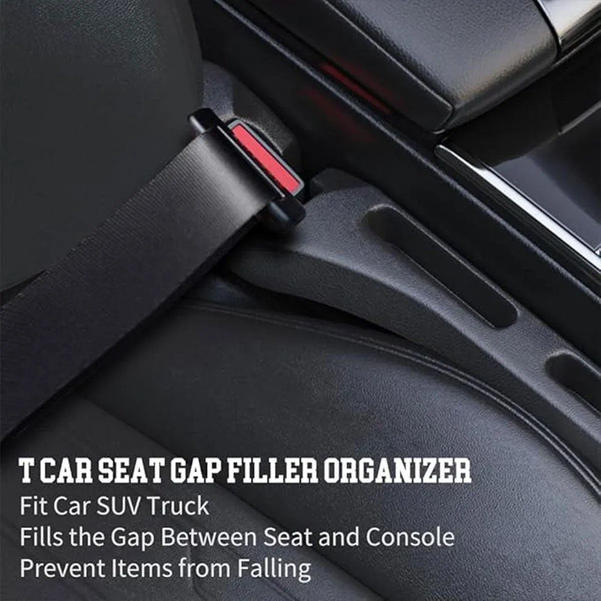2pcs Car Seat Seam Plugs Universal Anti-Drop Seat Gap Filler For Car Interior โ image 6