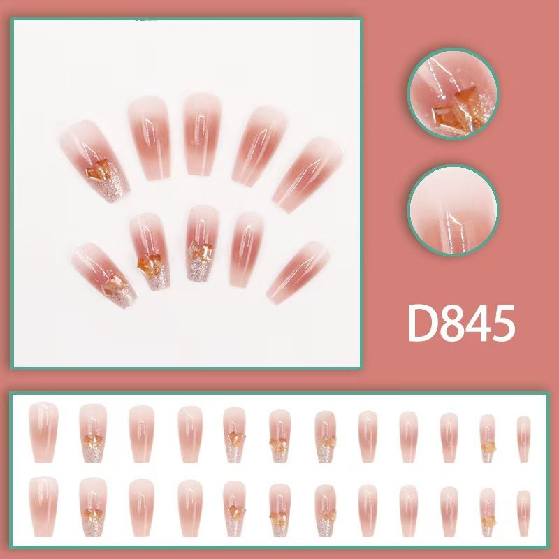 12 boxes / 288 pieces, cool spicy simple French sparkling diamond line sweet style hot-selling wearable jewelry set — image 2
