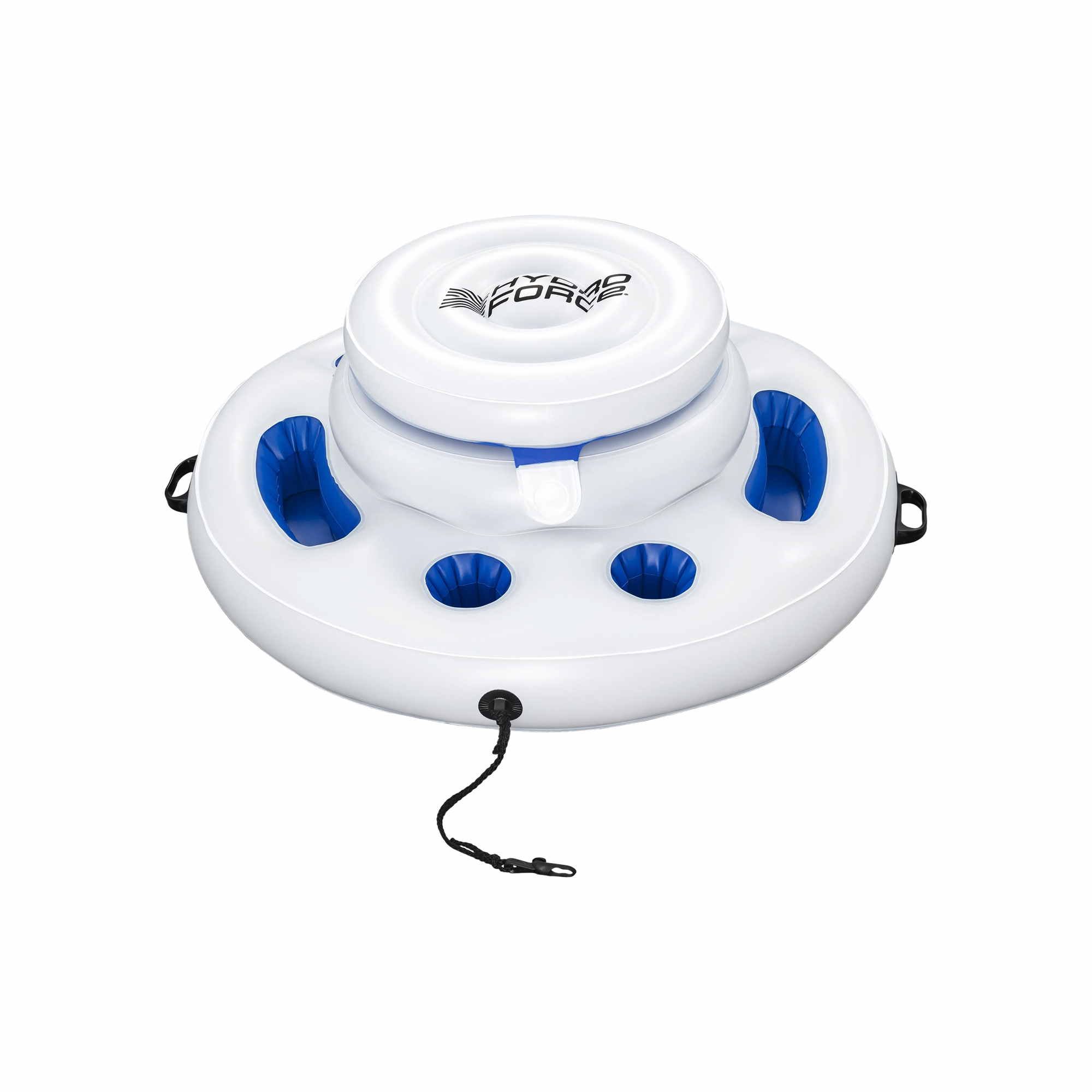 Bestway Inflatable Floating Cooler with Cup Holders for Pool Holds 24 Cans โ image 3