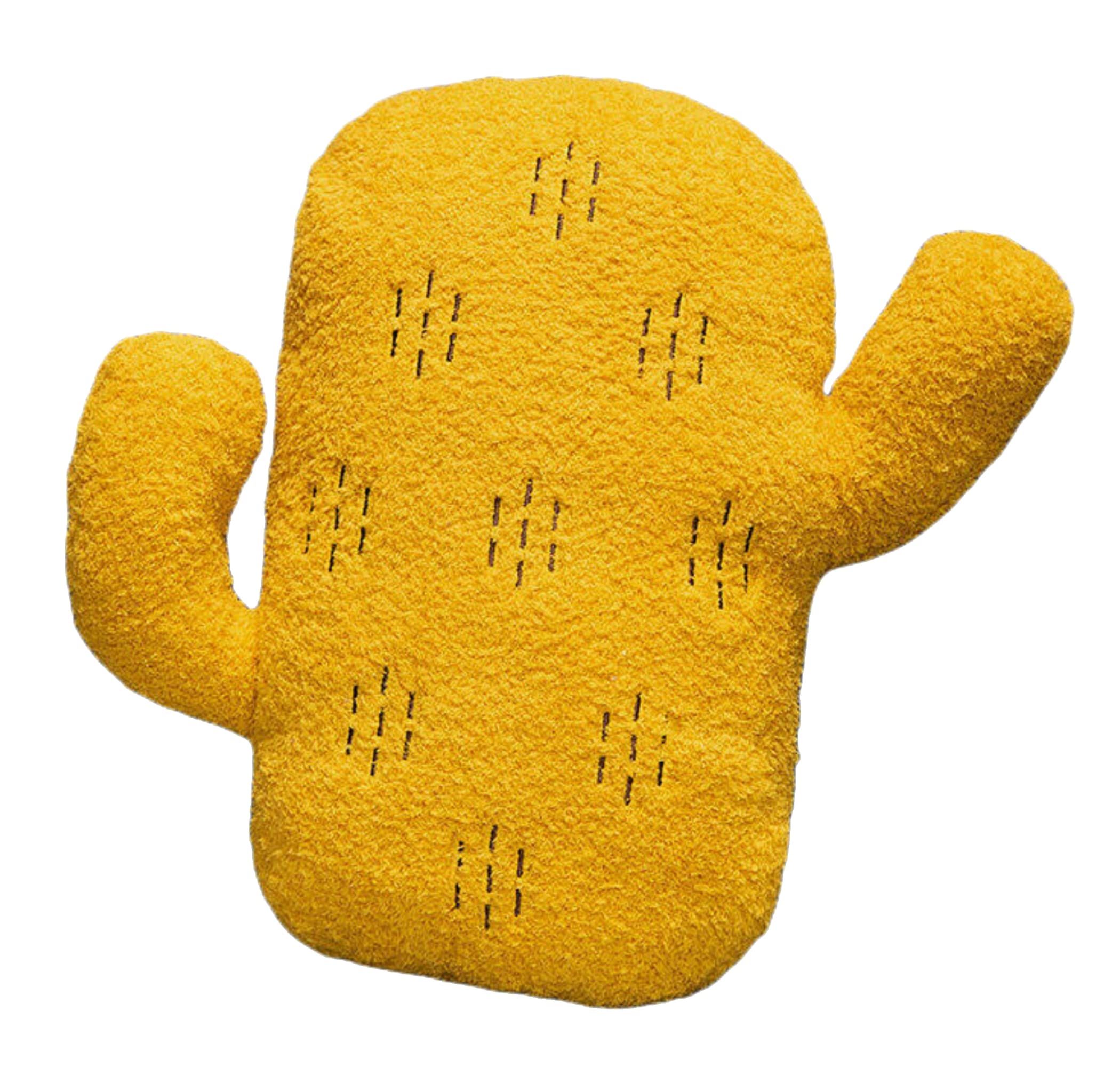 Cute Soft Mushroom Pillow Cactus Pillow Sofa Cushion Plush Home Decoration Pillow cushion (30cmYellow)
