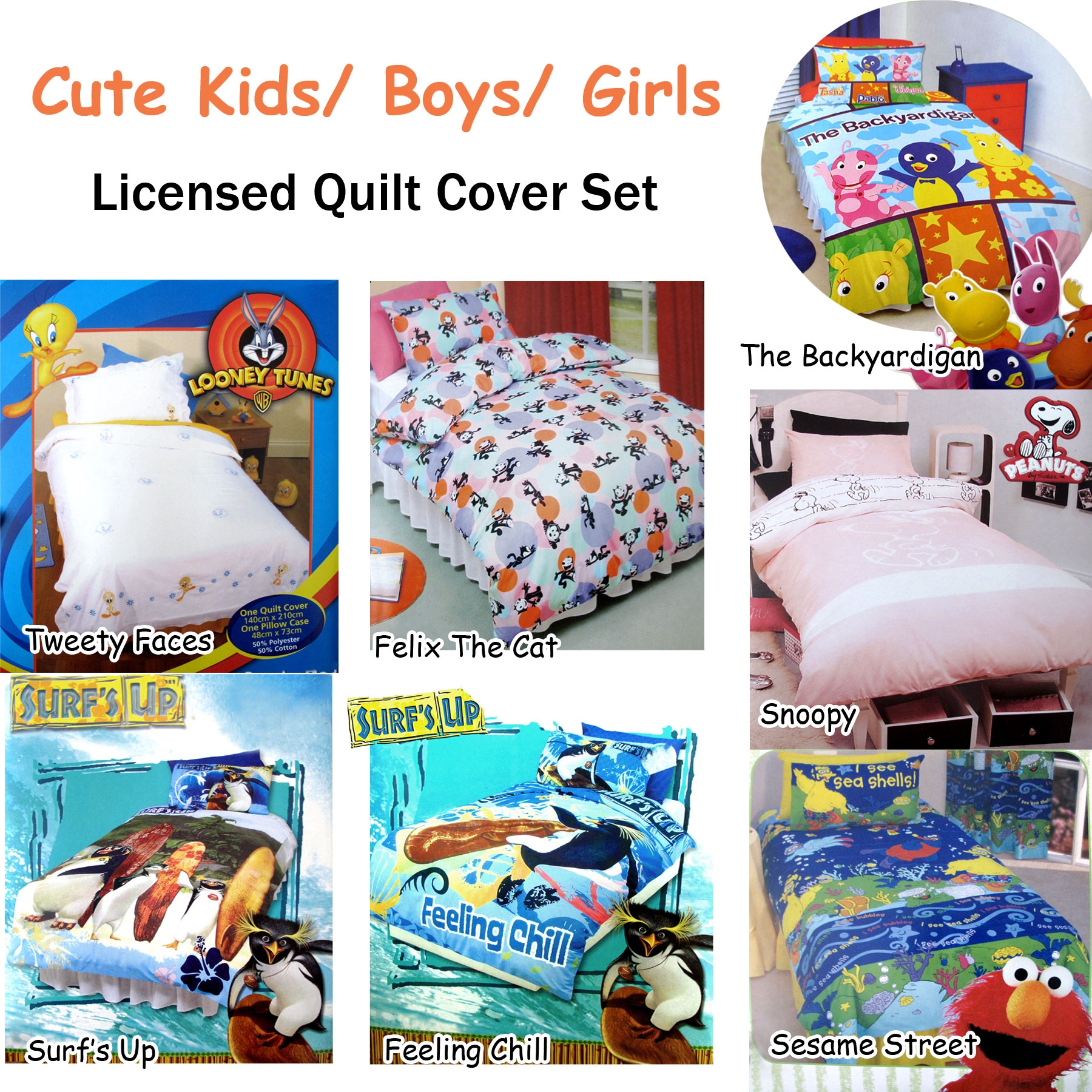 Backyardigan Quilt Cover Set Single — image 2