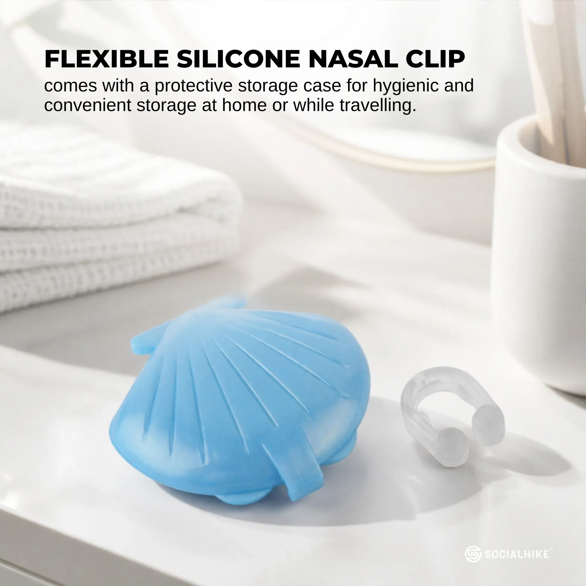 Social Hike 3x Anti Snoring Aid Nose Clips - Sleep + Breathing Device โ image 3