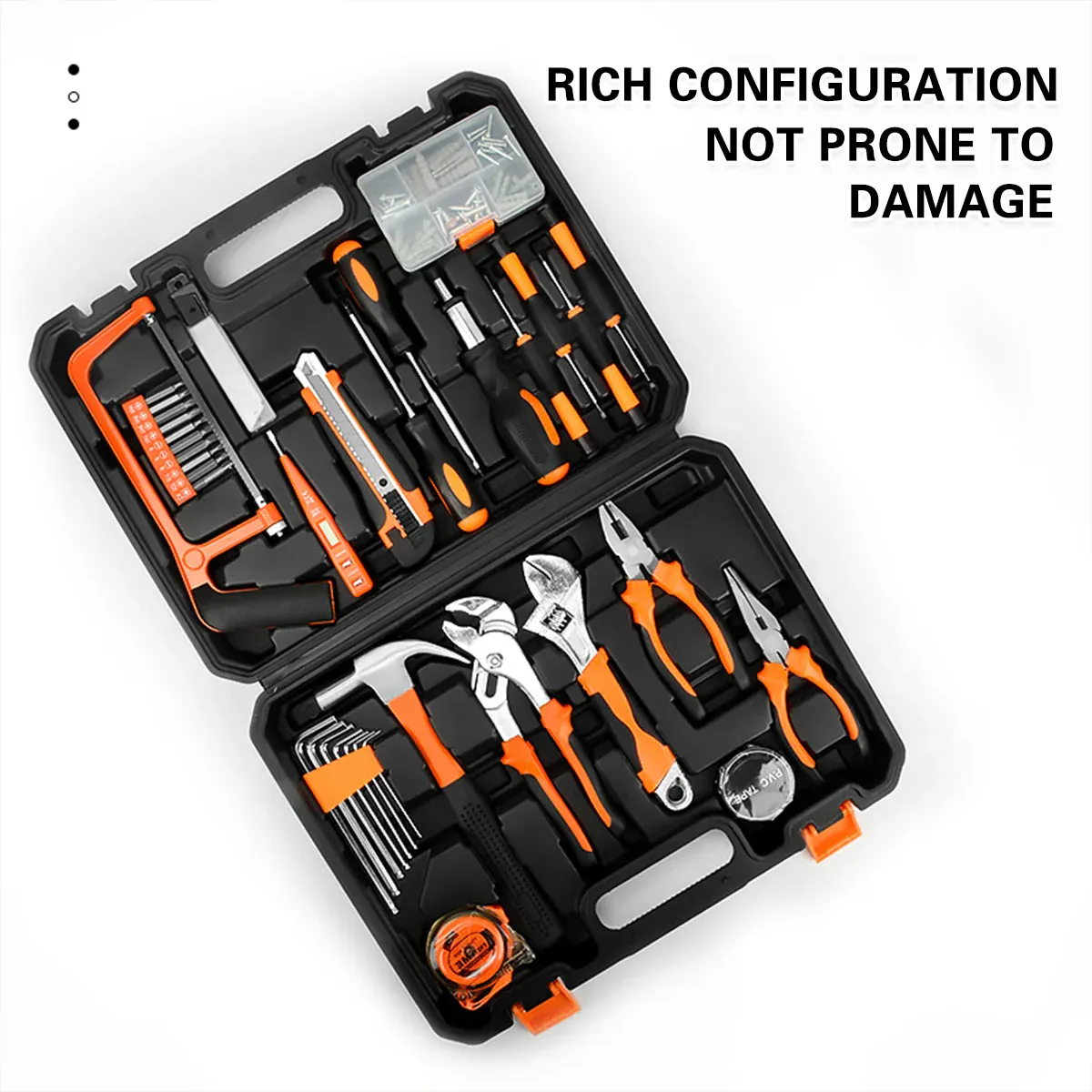 Home Hardware Tool Set Large 105-Piece Emergency Repair Kit Maintenance Tools — image 6