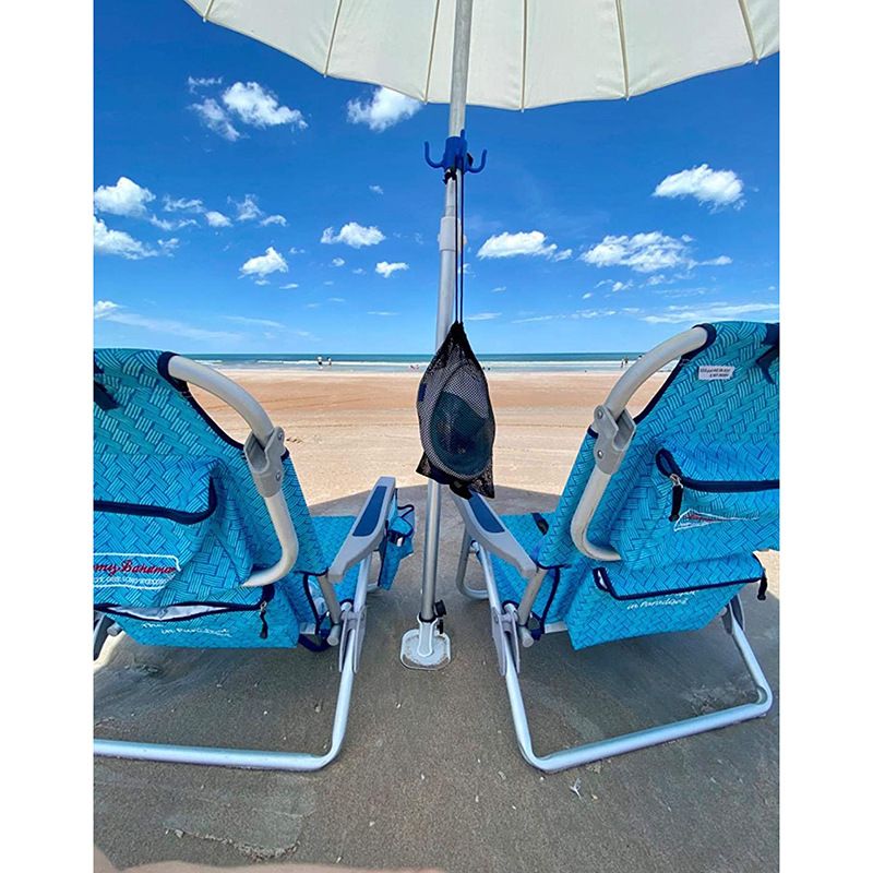 Beach Umbrella Hanging Hook,4-prongs Plastic Umbrella Hook Hanging for Towels /Hats/Clothes/Camera/Sunglasses/ Bags,Fit for Beach — image 5