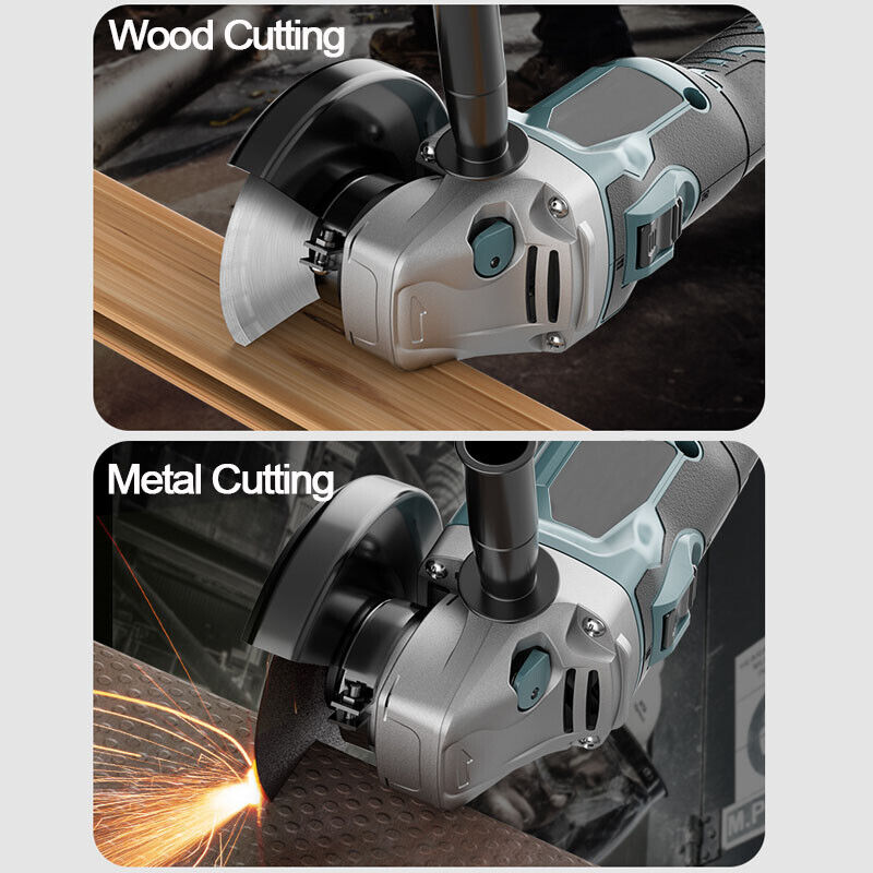 125mm Brushless Angle Grinder Cutting Machine Polisher For Makita 18V Battery — image 4