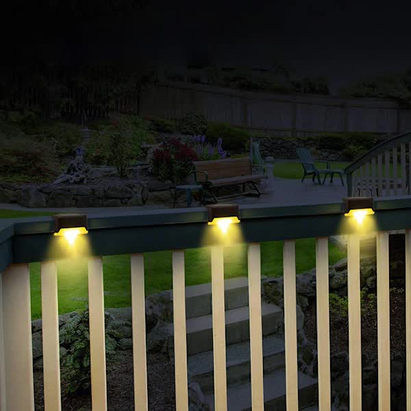 Set of 4 outdoor solar lights, waterproof LED lights for outdoor use — image 2