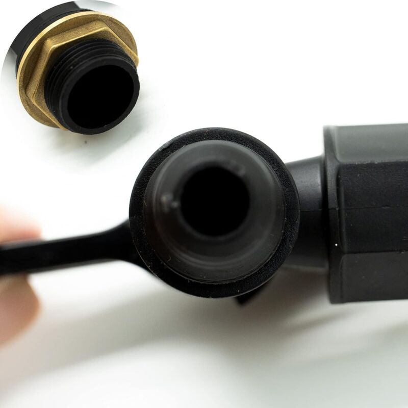 Rain Barrel Hose Tap/ ¾ Bsp Thread Replacement Faucet Plastic Connector Snap-Fit Beer Home Brew — image 3
