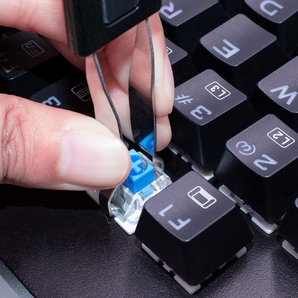 Computer peripheral accessories, wire key puller, metal shaft puller, mechanical keyboard, keycap replacement, shaft removal — image 4