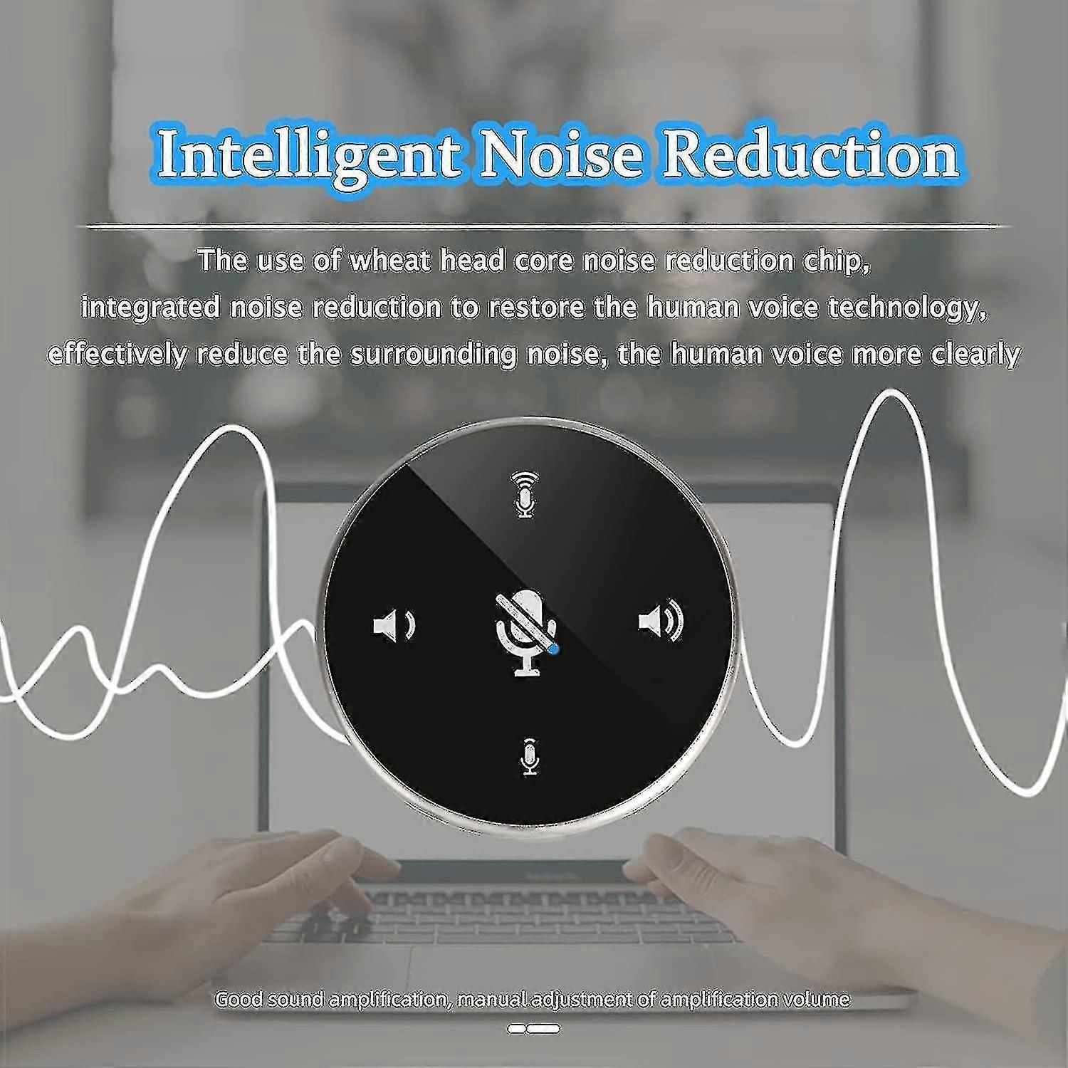 USB Conference Microphone - Omnidirectional Speakerphone for Meetings — image 4