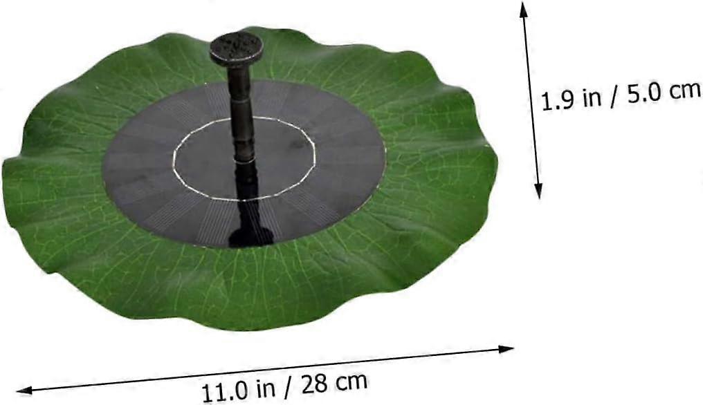 Floating Solar Fountain Water Spray Garden Pond Decor — image 4