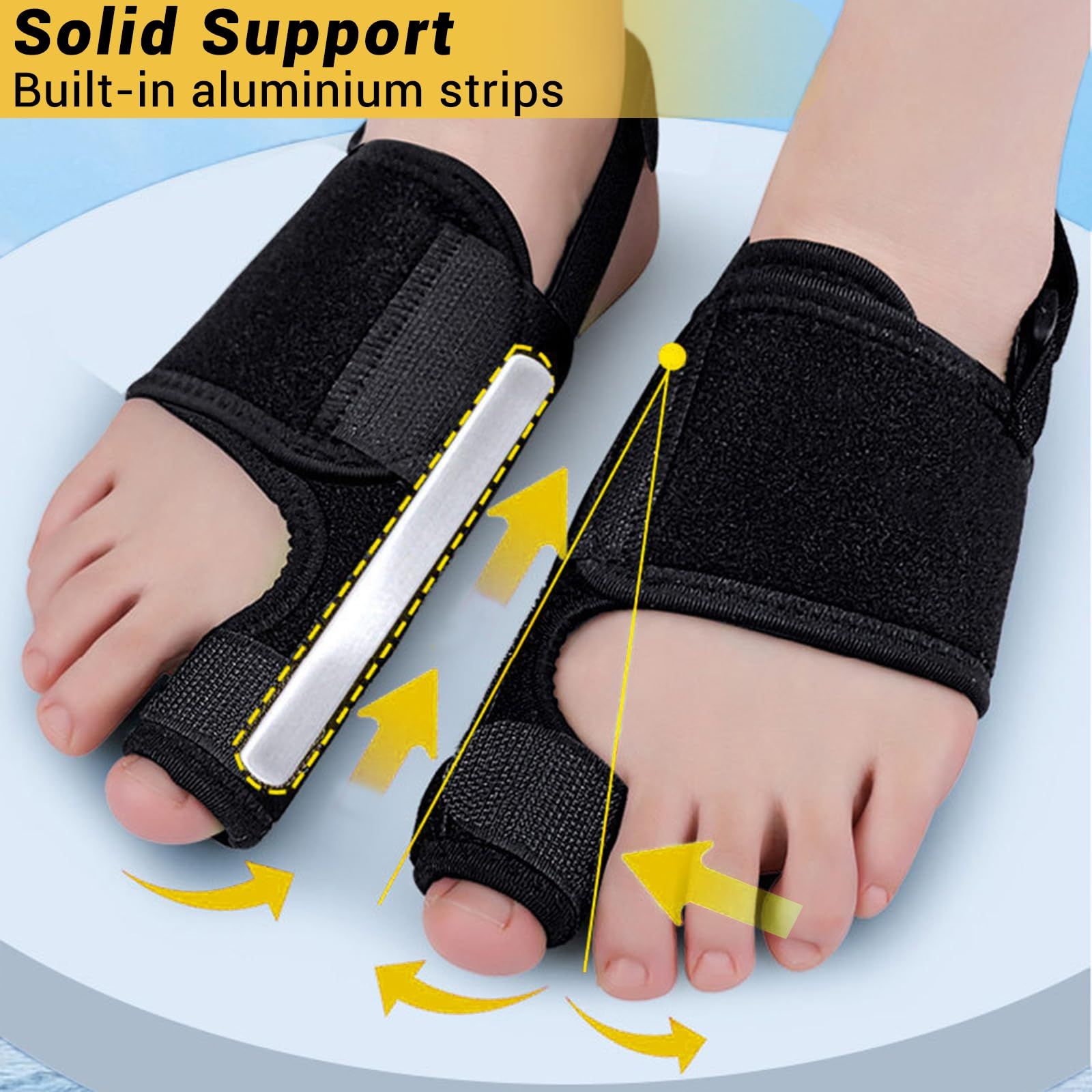 Effective Corrector for Women and Men | Relief Kit, Straighten Toes, and Correct Alignment | Cushion Sleeves | Feet Support โ image 3
