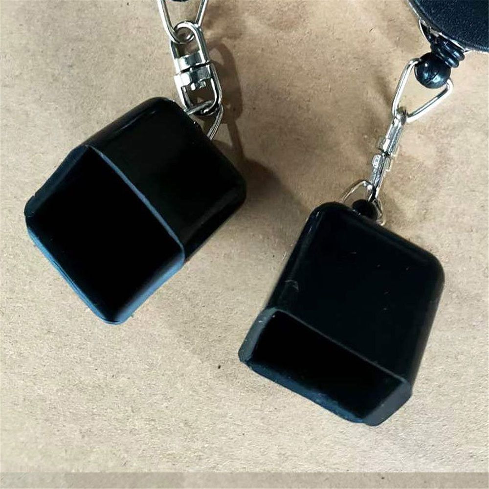 2 pack Pool Chalk Holder - Billiard Pool Cue Chalk Keeper Case Cover with Retractable Key Ring & Belt Clip, Accessories for Game Training & Practice โ image 5