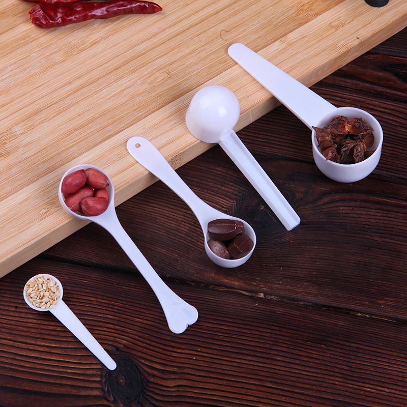 Yumi Plastic Measuring Spoon 1g2g3g5g10g15g 5g10ml with scale