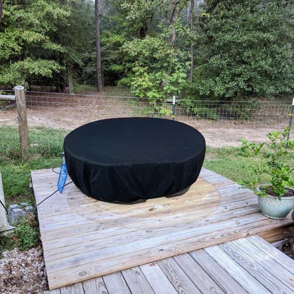 150 Gallons(58'Lx39'Wx25'H) Outdoor Gallon Cover Sun Shade for Patio, Pool, and Water Tanks โ image 4
