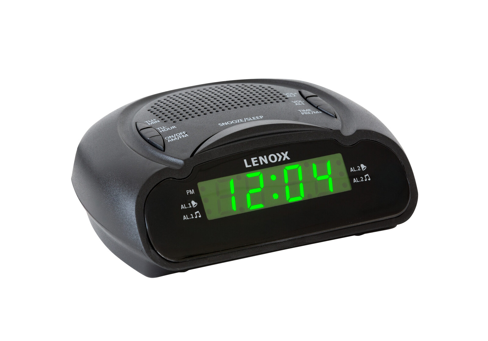 AM/FM Alarm Clock & Radio w/ Green LED Time Numbering — image 3