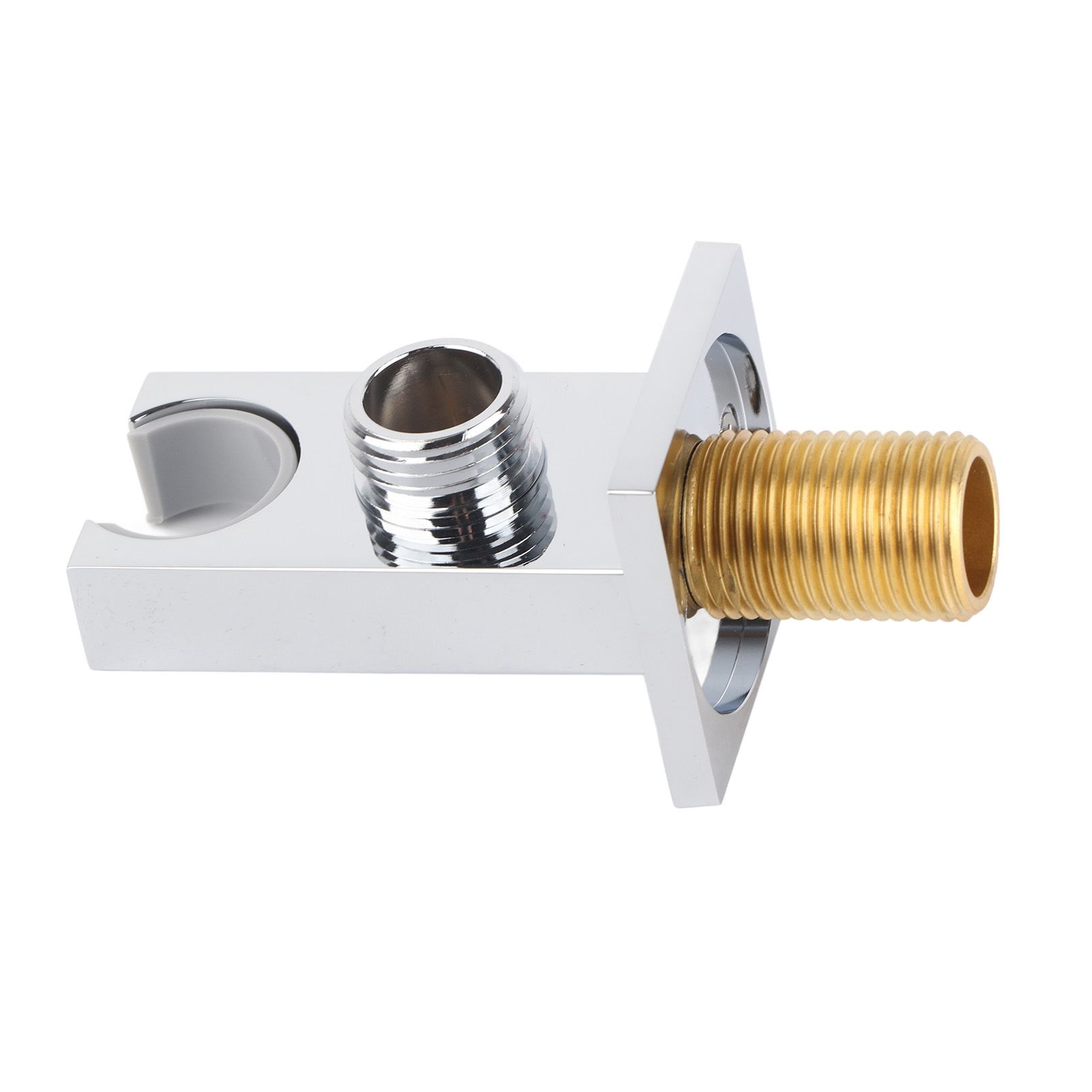 F‑Y290 Shower Outlet Elbow Holder For Hose Brass Head Bracket Wall Connector — image 3
