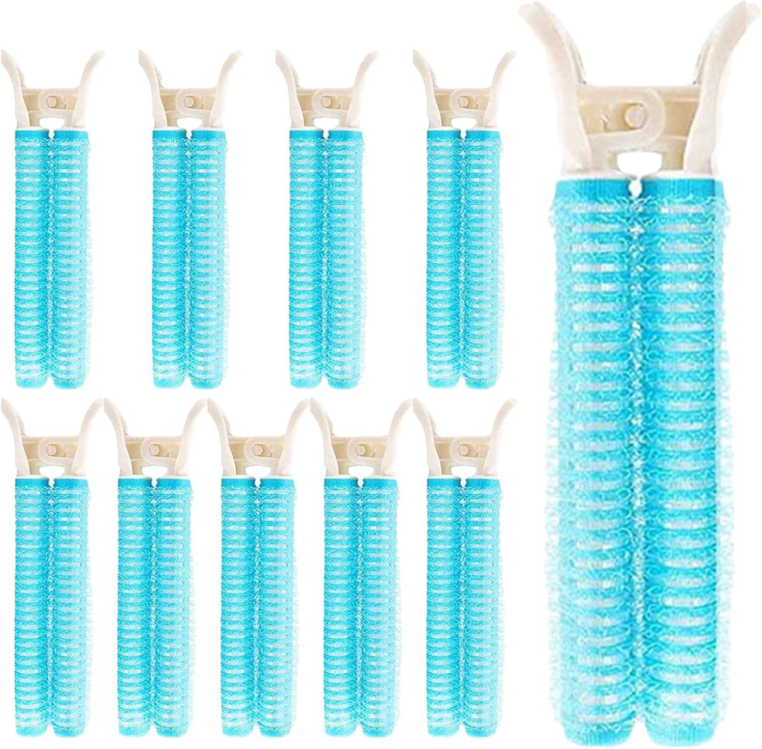 Volumizing Hair Root Clips - Set of 10 Magic Clips for Hair Volume - Hair Root Fluffy Hair Clip Head Seamless Hair Clip Curling Barrel