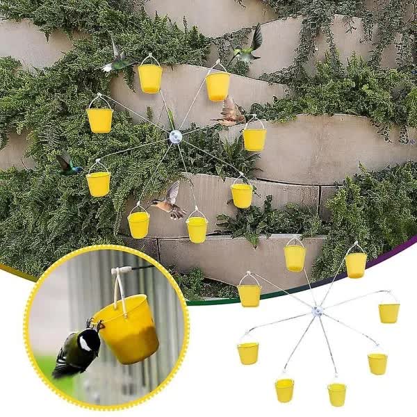 Bird Carousel Spinning Carousel Toy With Bird Feeder—max — image 2