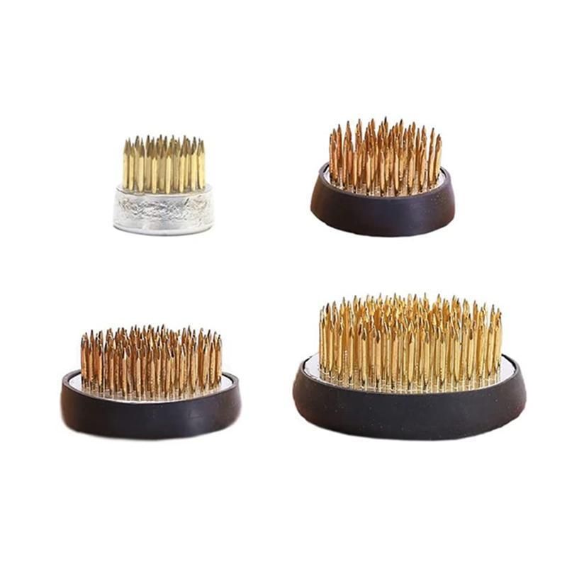 Round Flower Base Holder Spiky Frog Fixed Tool Floral Arrange For Ikebana Kenzan — image 3