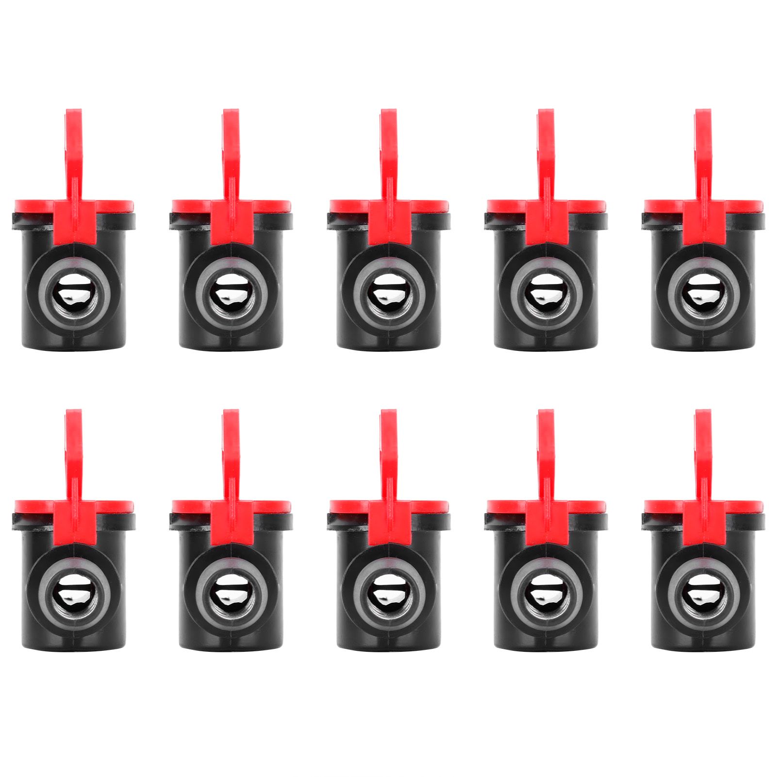10PCS 1/2 Hose Irrigation Fittings Barbed in Line Valve Garden Irrigation Connector — image 3