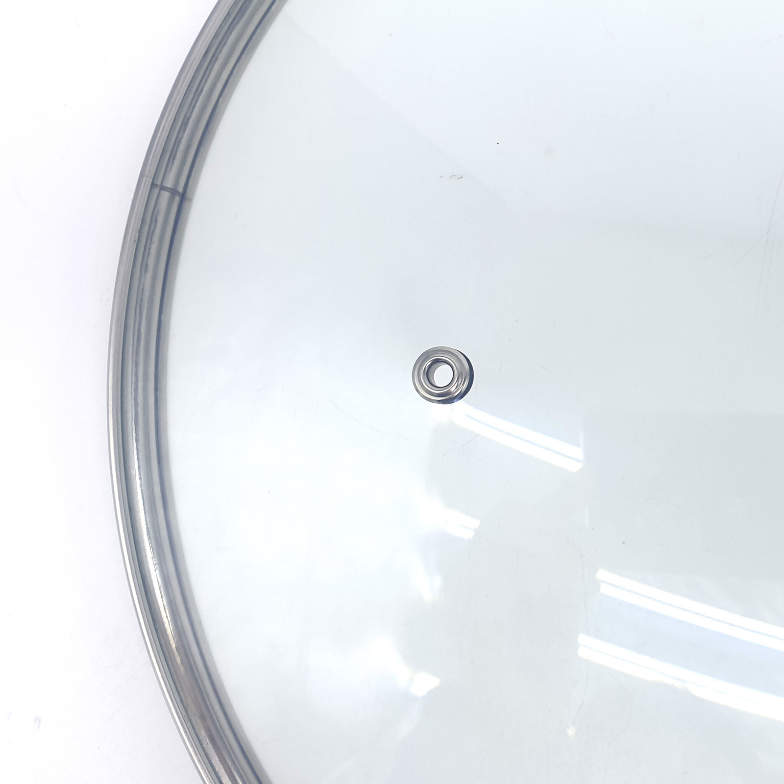 KOMAN Stainless Steel Glass Lid with Bakelite Handle - 26cm โ image 3