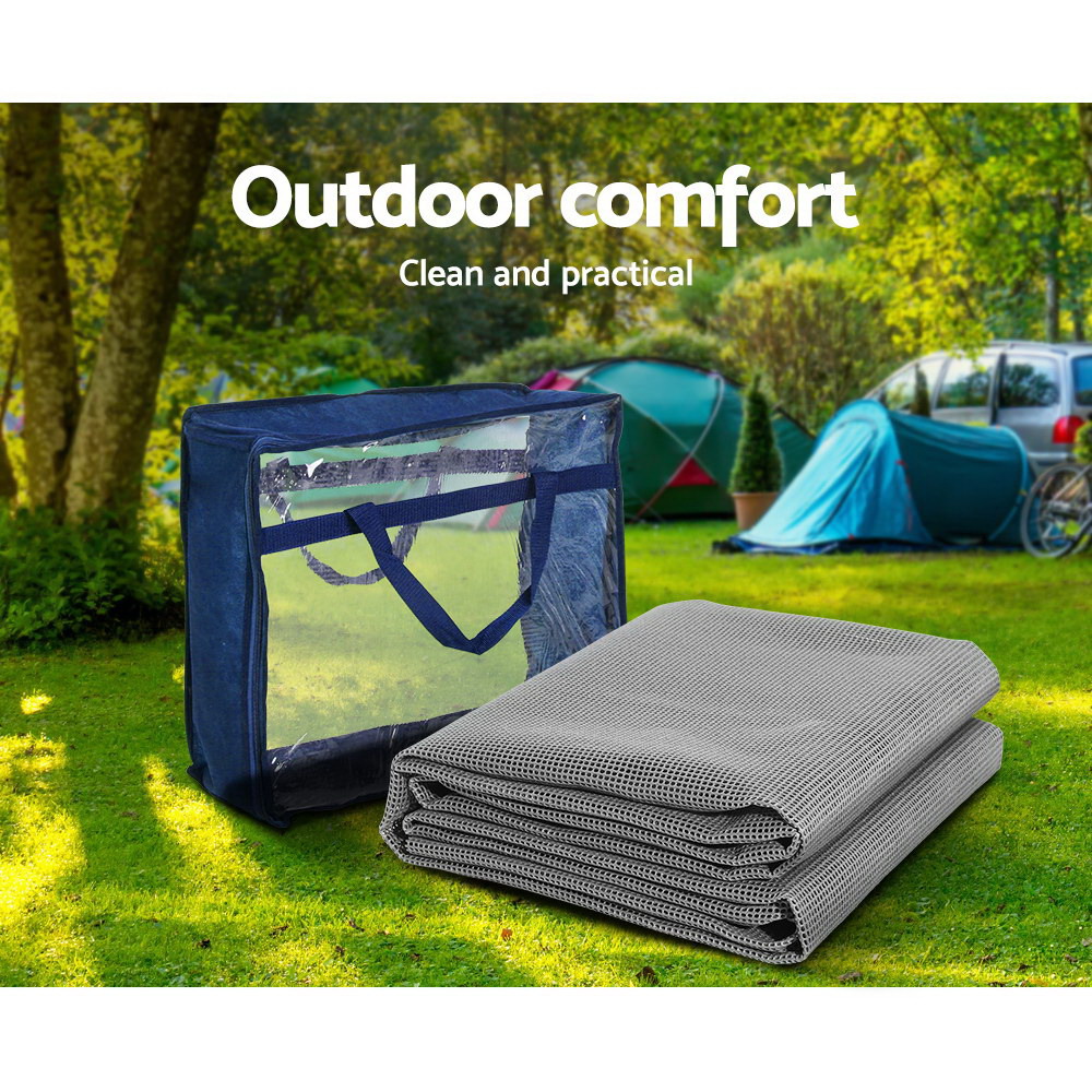 Weisshorn 4M X 2.5M Annex Matting Floor Mats Mesh Caravan Camping Annexe — image 3
