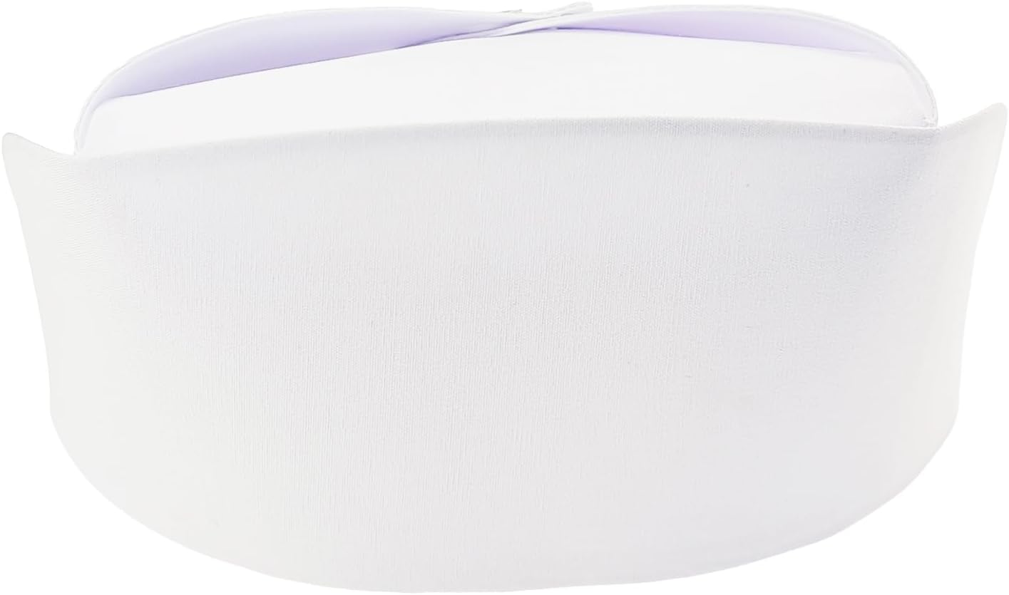 1/3/5/10 Pack White Nurse Hat Headband Cap Costume and 10 Pins — image 5