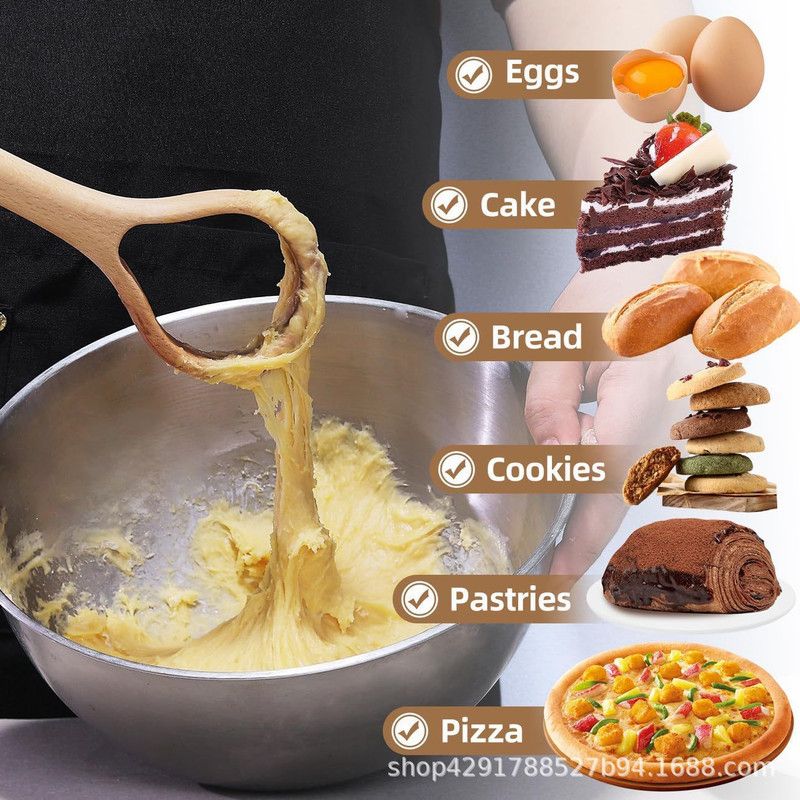 Wooden Dough Mixer – Bread Mixing Stick — image 4