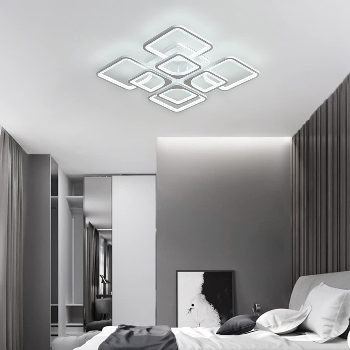 Modern LED Ceiling Light Dimmable with Remote Control โ image 2
