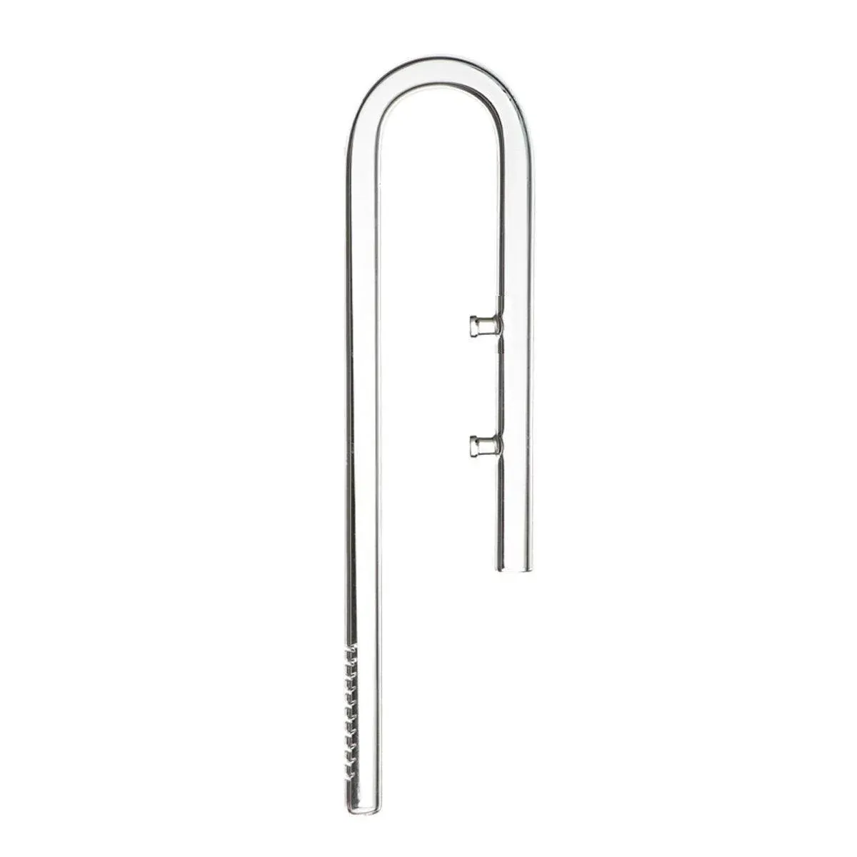 Aquarium Glass Inlet Outlet Pipe Fish Tank Filter Oil Film Remover Plant Holder - Lily inlet-16mm