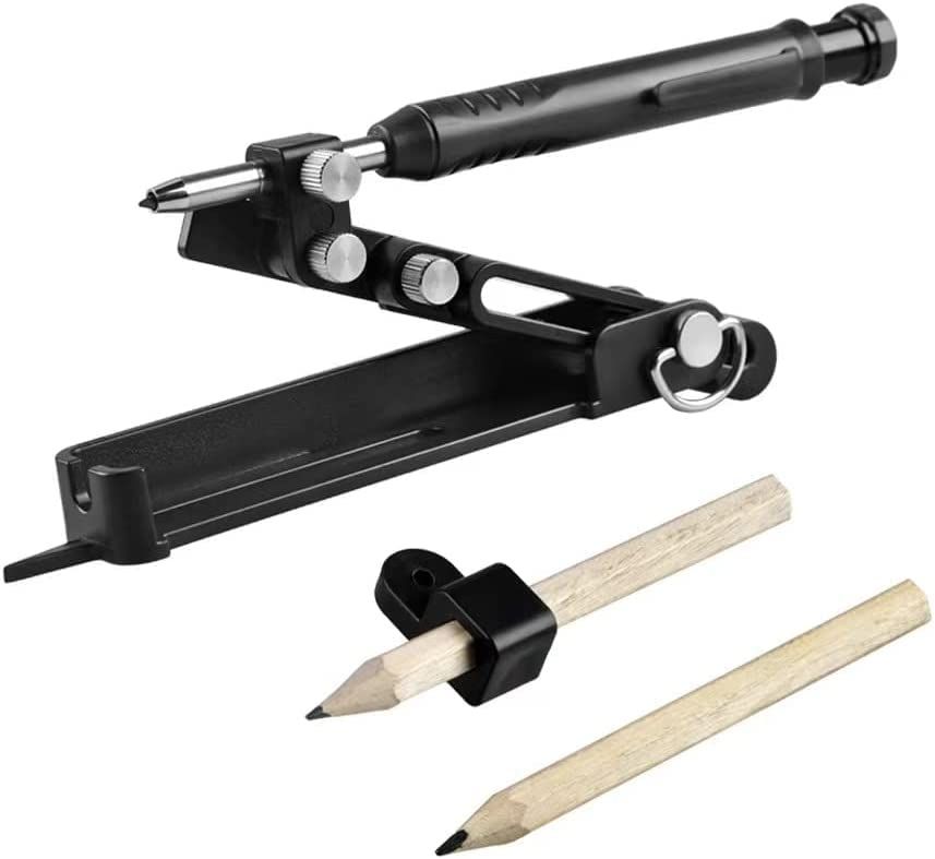 Versatile Scribing Tool, Scribing Tool with Deep Hole Carpenter Tracer Pencil for Woodworking Scribing Tool Wood Scribing Tool — image 2