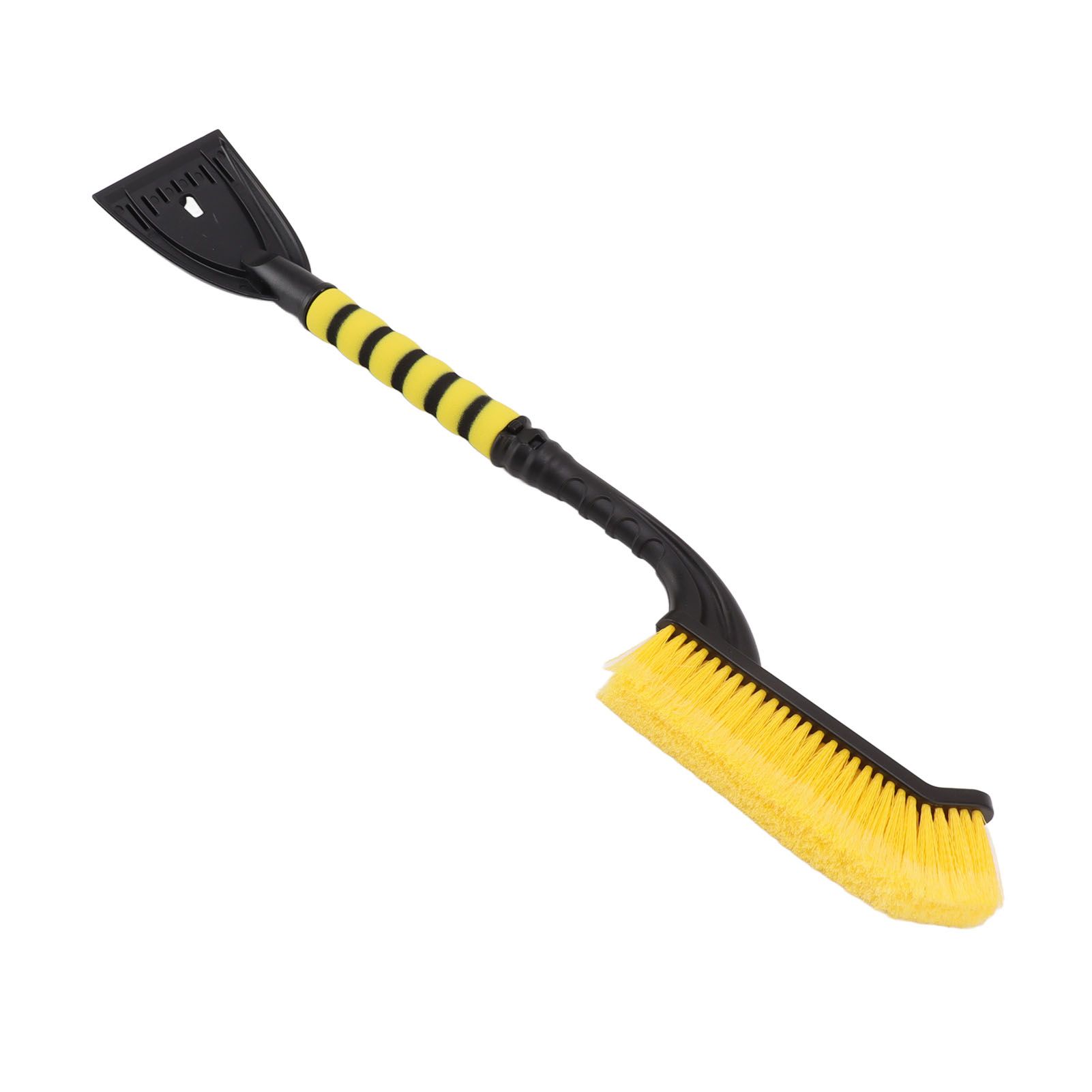 Snow Brush Detachable Ice Scraper Snow Removal Tool with Ergonomic Foam Grip for Cars Trucks Yellow Black โ image 4