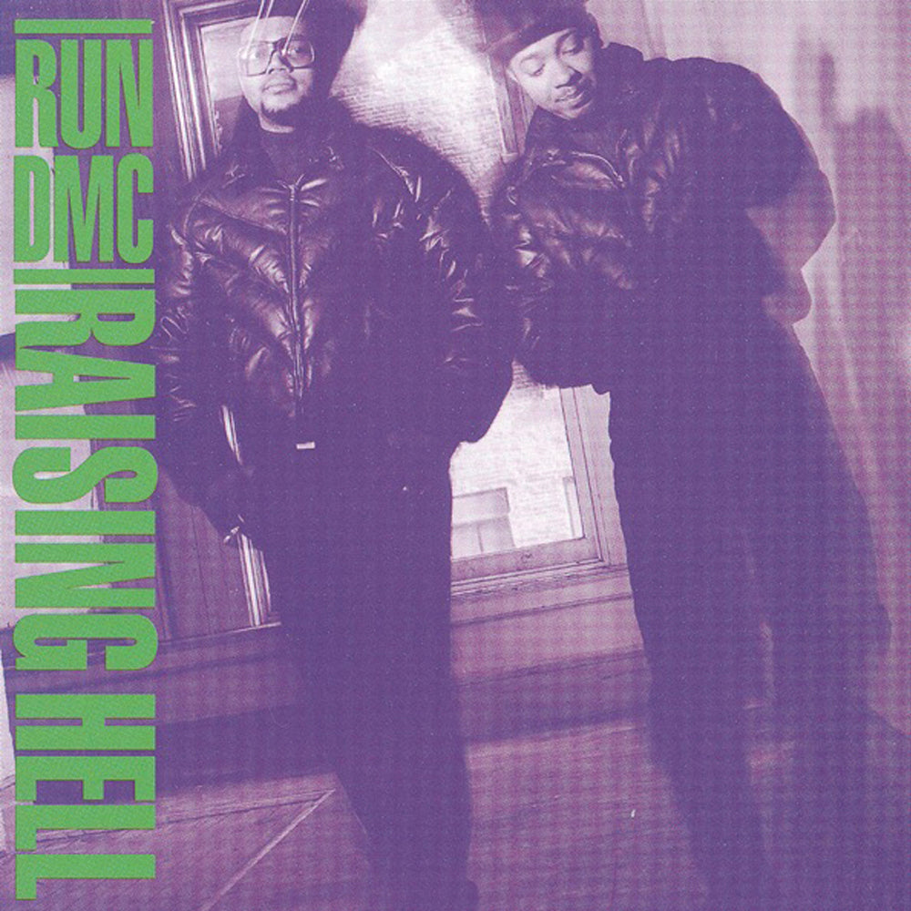 Run Dmc Raising Hell Vinyl Album & Crosley Record Storage Display Stand — image 2
